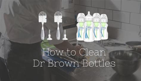 how to clean dr brown bottles|How to Clean Dr. Brown’s® Baby Bottles – Dr. Browns